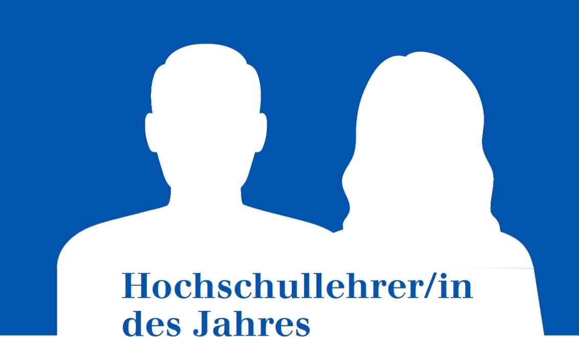 Logo Hochschullehrer/in des Jahres, Copyright: Hochschulverband