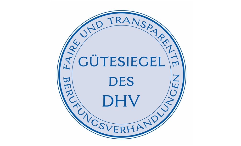 Gütesiegel des DHV