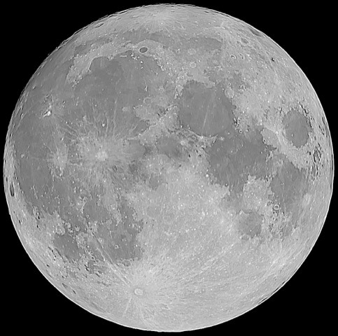 Image of the full moon on July 23, 2021. Photo: Andreas Bürger