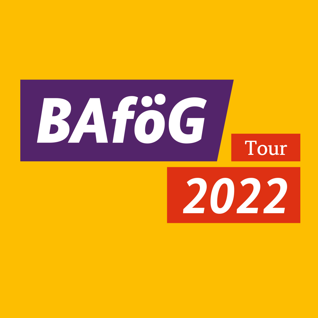 Banner BAföG-Tour 2022