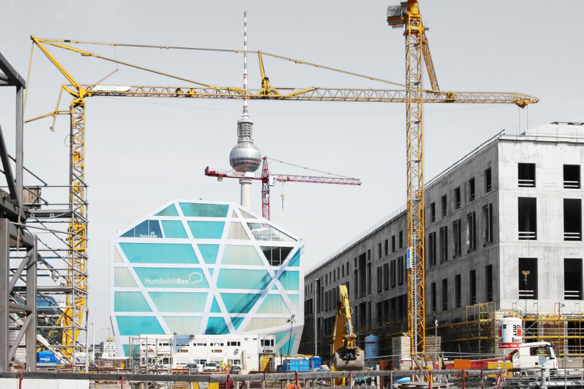 Baustelle Berliner Schloss 2015, Foto: Nennstiel, CC-BY-NC 3.0