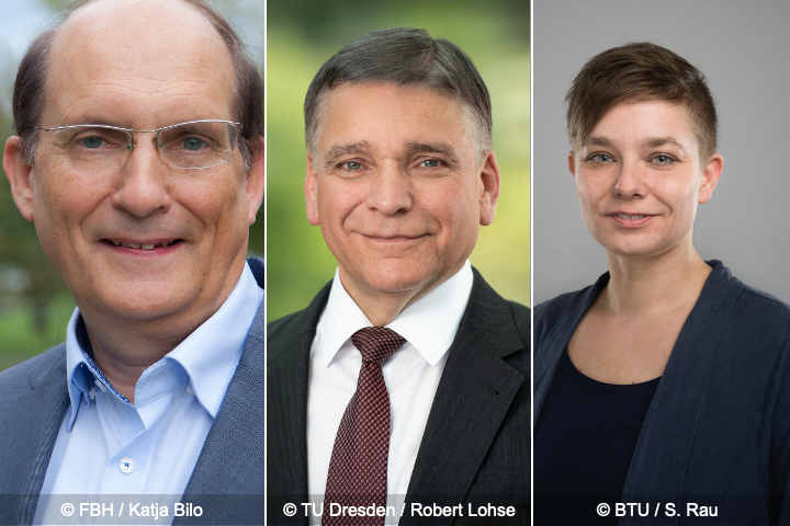 Mitglieder des neuen »GRS Council« (von links): Prof. Dr. Tränkle, Prof. Dr. Tetzlaff, Dr. Seffert
