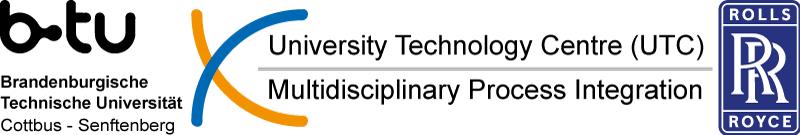 [Translate to Englisch:] Logos BTU, UTC, Rolls-Royce