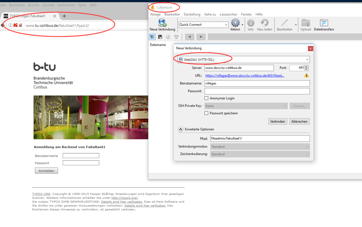 Abschaltung der ehem. BTU TYPO3-Instanzen und des Dokumenten-Servers