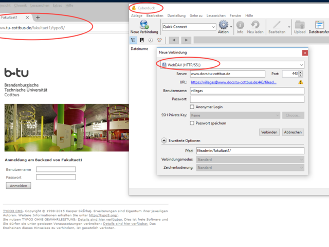 Abschaltung der ehem. BTU TYPO3-Instanzen und des Dokumenten-Servers