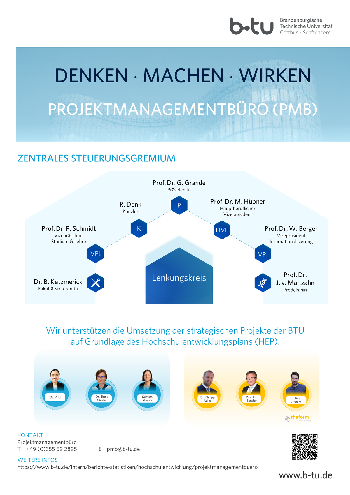 Vorstellung Projektmanagementbüro BTU - 1